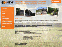 Tablet Screenshot of nederlandsebondvanschietbaanhouders.nl